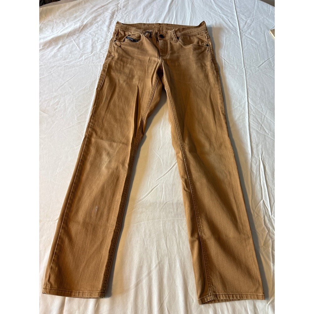 Empyre Slim Straight Jeans Kids 29 Brown Good Skater Streetwear Pants